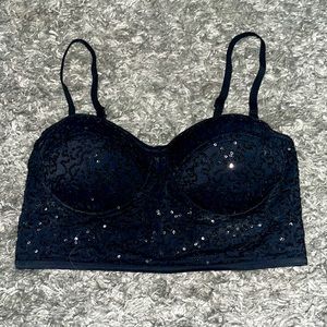 Sequin Crop Top. Balera Dance.